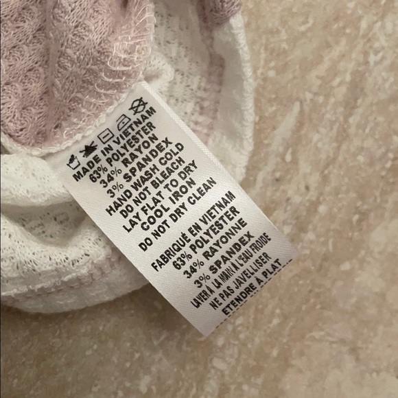 Paper crane tri colored blouse. Size Xs - Picture 3 of 4